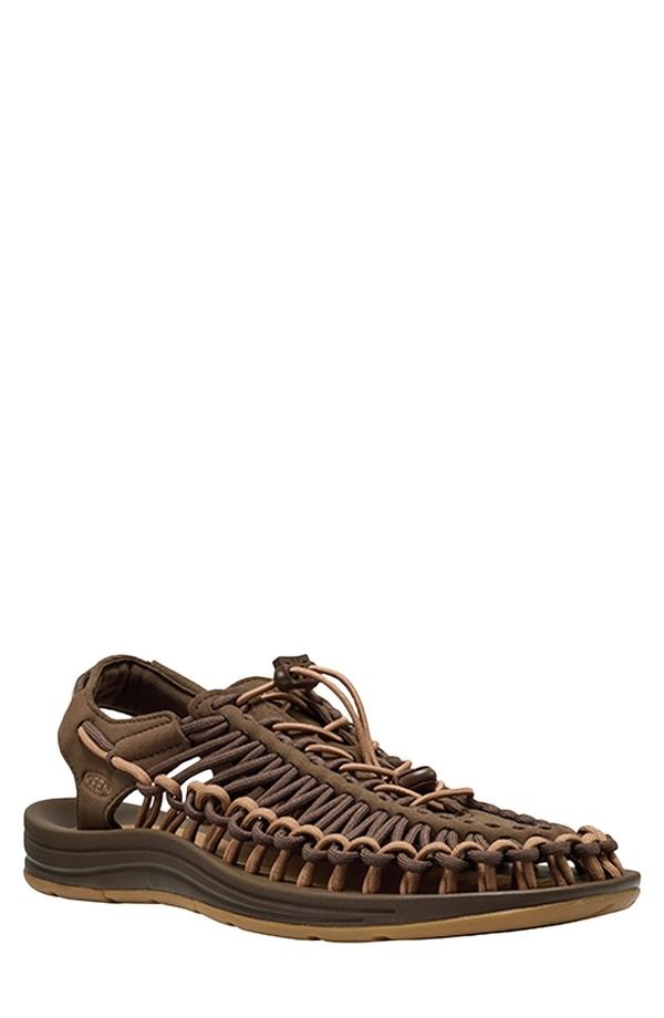 キーン メンズ シューズ サンダル KEEN Uneek Sandal Dark Earth Chipmunk