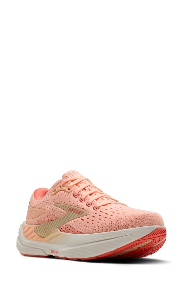 ブルックス レディース シューズ スニーカー Brooks Ghost Max 3 Running Shoe Peach Sand Coconut ピーチ