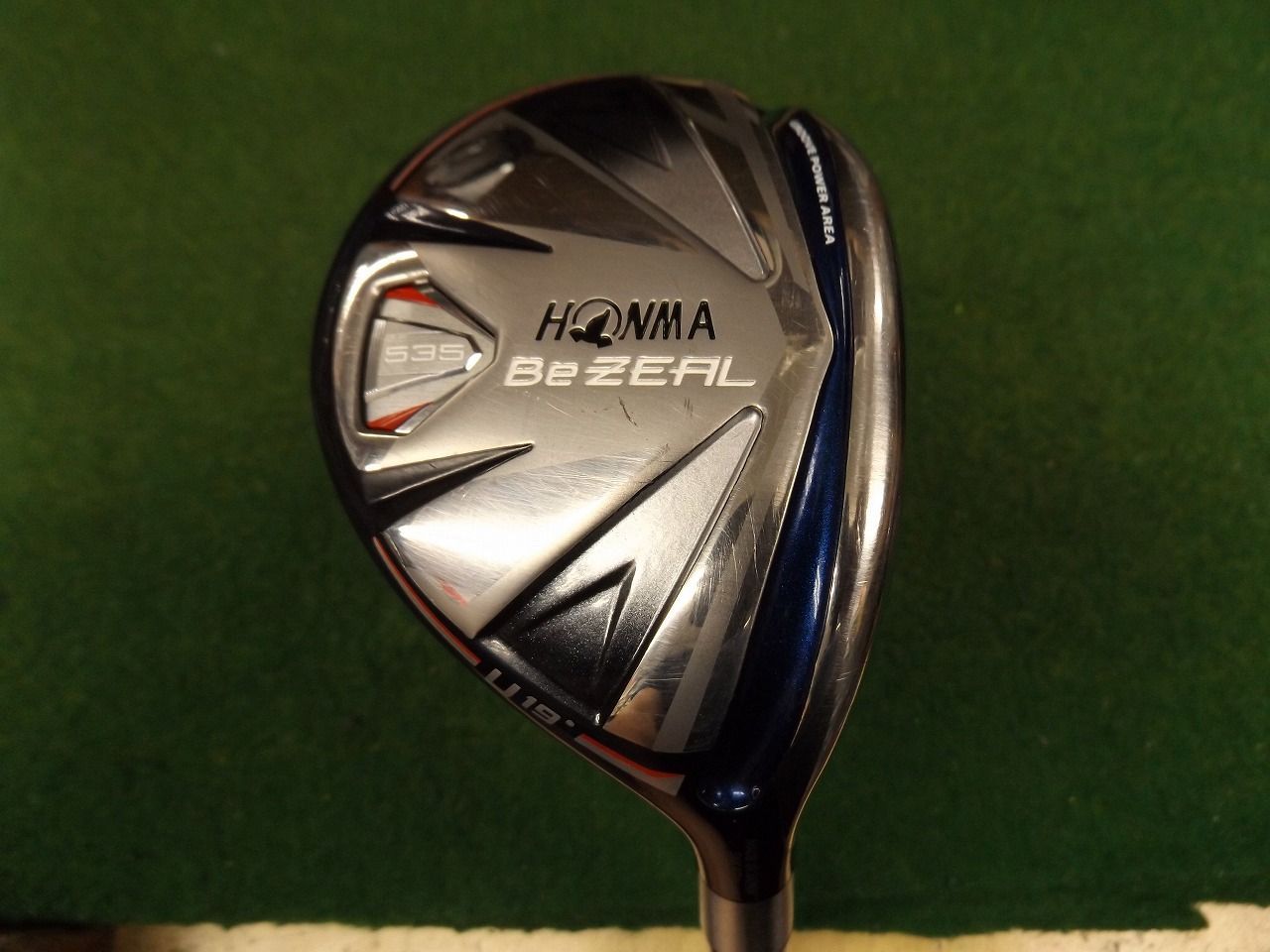 3176 Be ZEAL 535 U19 純正カーボン S カバー有 ホンマ ビジール