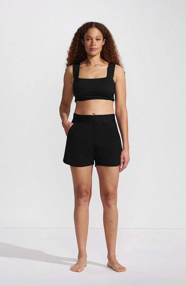 ランズエンド レディース ボトムス ハーフパンツ・ショーツ ショートパンツ Lands End 5 Quick Dry Elastic Waist Board Shortswim Coverup Sh