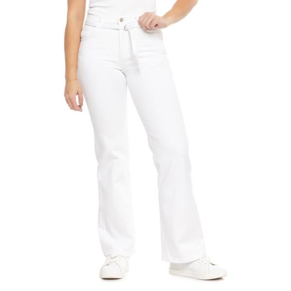 フリーピープル レディース ボトムス デニムパンツ A ライン ジーンズ Free People Sabine Slim ALine Jeans High Rise Optic White ホワイト