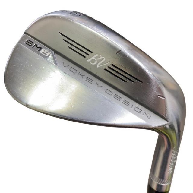 【中古】 タイトリスト VOKEY SPIN MILLED SM8 ツアークロム 48°/10°F ウェッジ WG 純正特注シャフト (フレックスその他) メンズ 男性用 右利き 右用 Cランク ゴルフクラブ