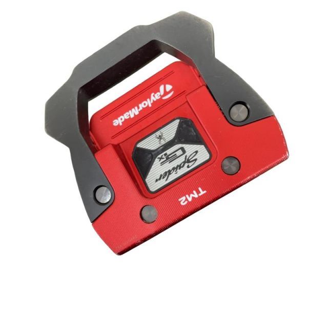 【中古】 テーラーメイド Spider GTx TRUSS RED TM2 33インチ パター PT スチール (フレックスその他) メンズ 男性用 右利き 右用 Cランク ゴルフクラブ