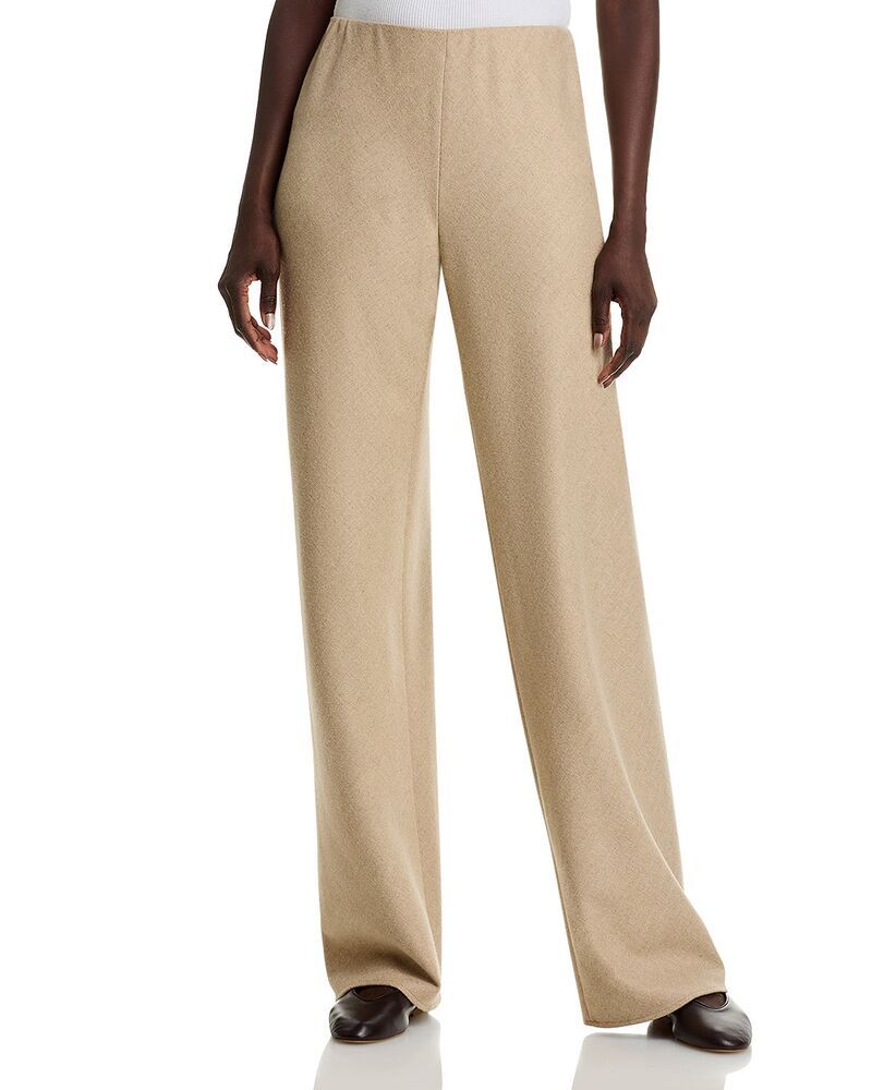 ヴィンス レディース ボトムス カジュアルパンツ ウール Vince High Rise Wool Blend Pants Oatmeal オートミール