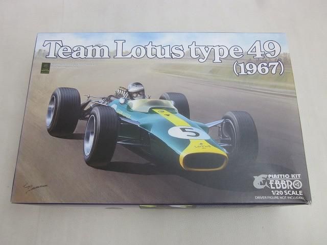 未組立 プラモデル EBBRO エブロ 1/20 ロータス タイプ49 1967