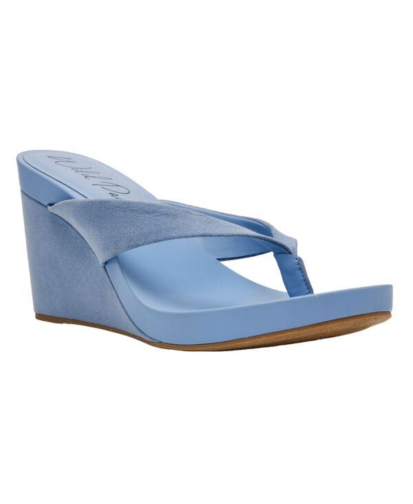 ワイルド ペアー レディース シューズ サンダル ヒール Wild Pair Womens Estelaa Wedge Heel Sandals Blue Bell ブルー