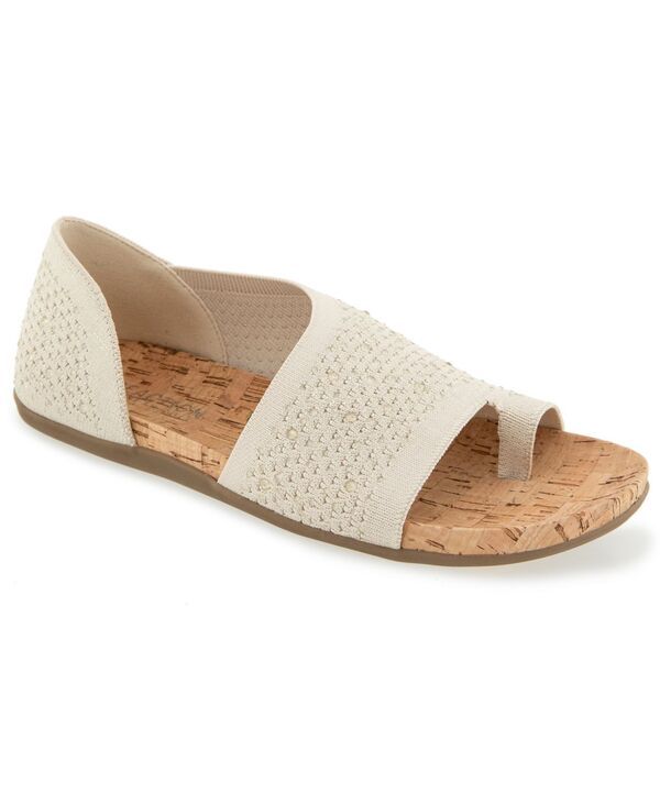 ケネスコール レディース シューズ サンダル Kenneth Cole Reaction Womensential Flat Sandals Natural Knit
