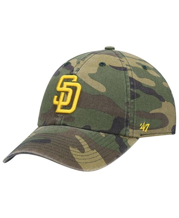 47 ブランド メンズ アクセサリー 帽子 47 Brand Mens 47 Camo San Diego Padres Team Clean Up Adjustable Hat Camo