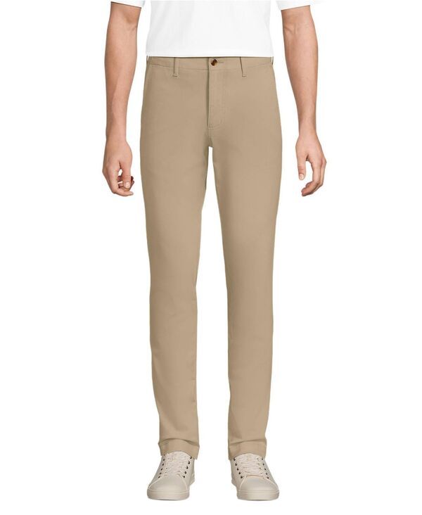 ランズエンド メンズ ボトムス カジュアルパンツ スリムフィット Lands End Mens Knockabout Slim Fit Chino Pant Desertan タン