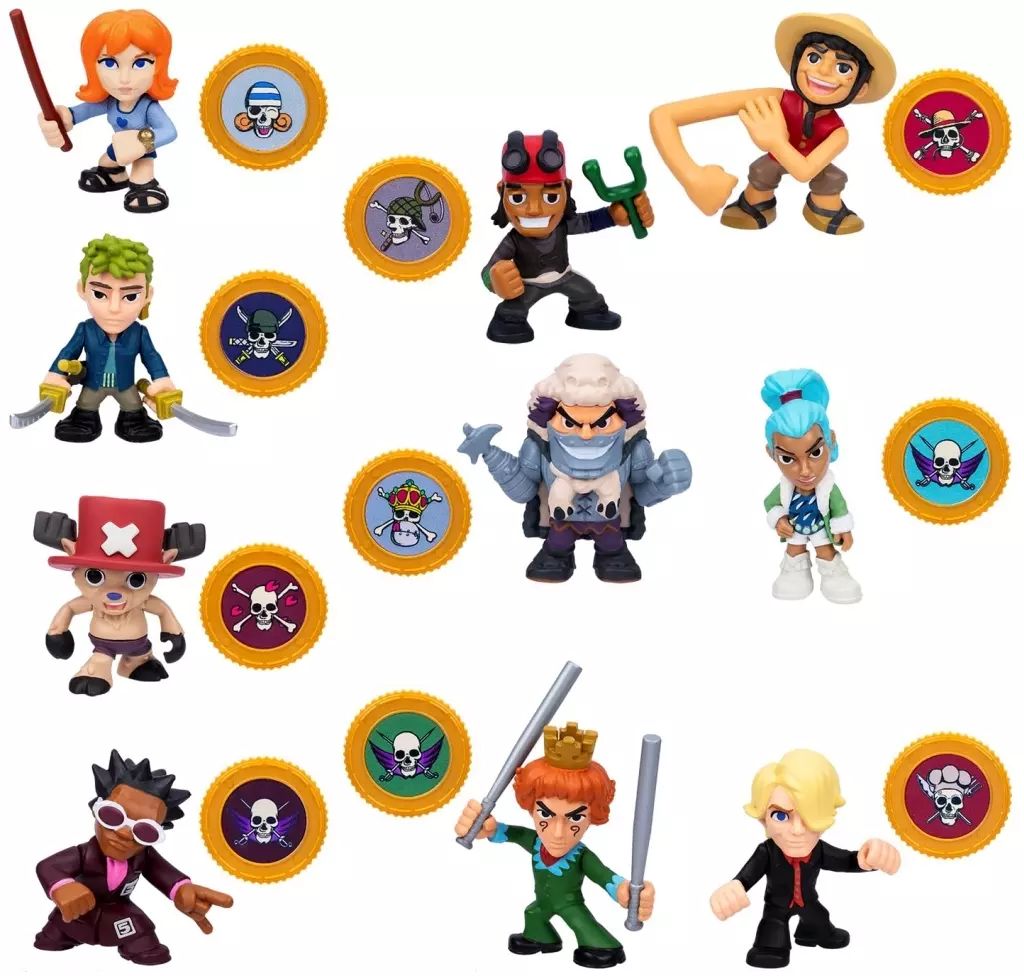 【中古】トレーディングフィギュア 全10種セット 「Netflix ONE PIECE ミニフィギュア」