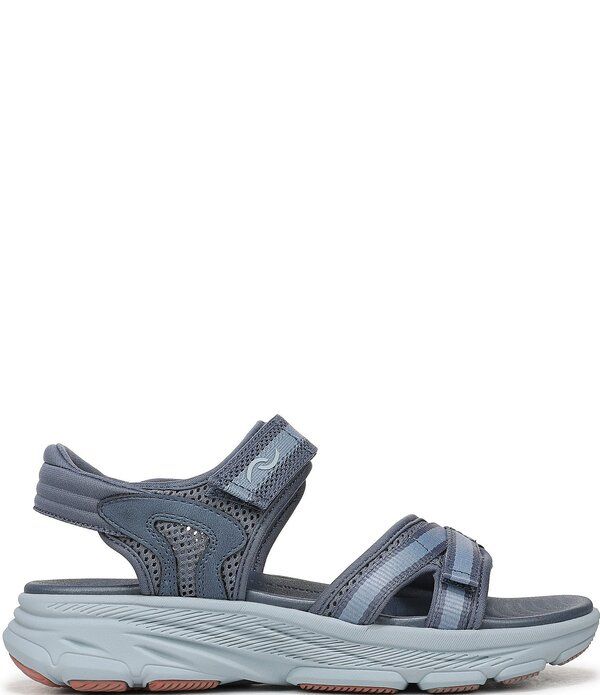 ライカ レディース シューズ サンダル Ryka Womens Devotion Max Sandals Flintstone Blue ブルー
