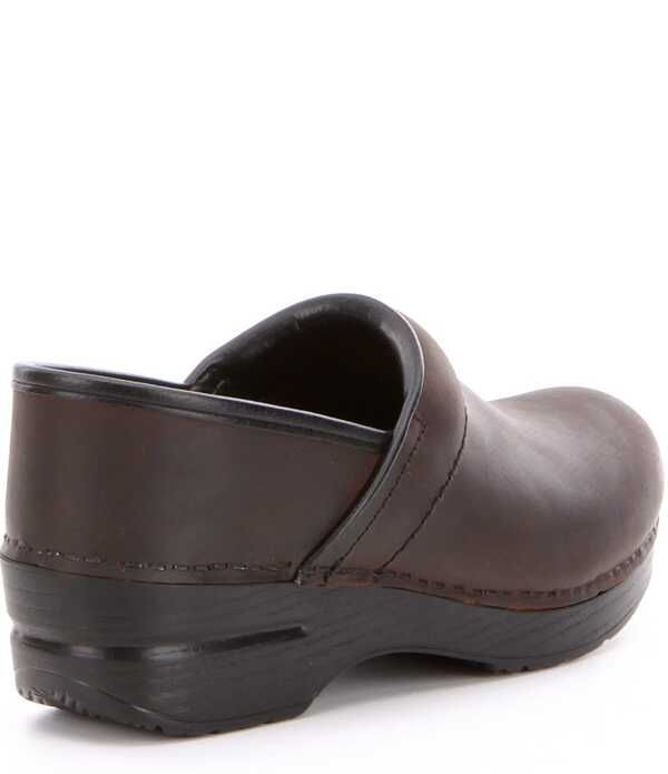 ダンスコ レディース シューズ サンダル レザー Dansko Professional Oiled Leather SlipOn Clogs Brown ブラウン