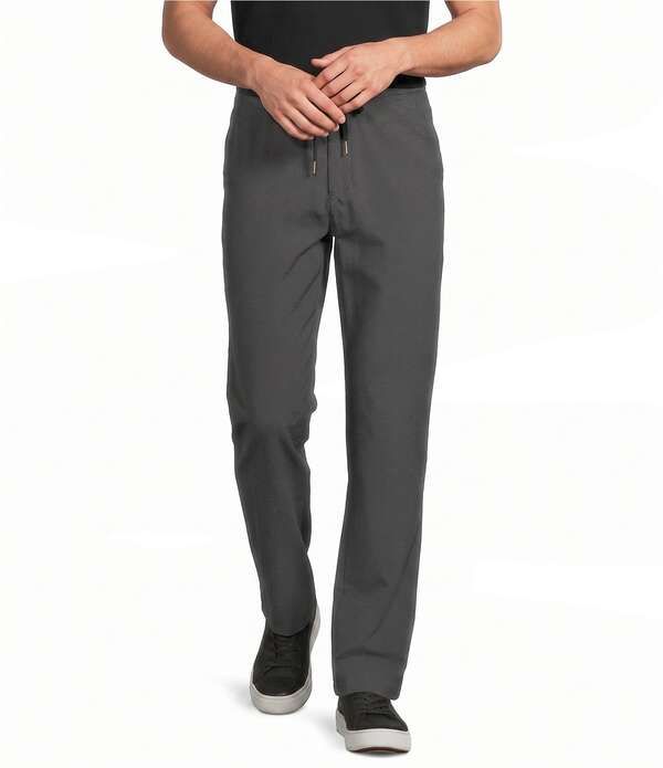 ラウンドトゥリーアンドヨーク メンズ ボトムス カジュアルパンツ Roundtree Yorke Classic Fit Sidelastic Drawstring Pants Black ブラック