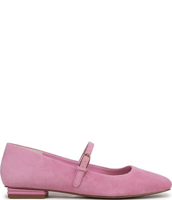 フランコサルト レディース シューズ パンプスエード Franco Sarto Tinsley Suede Mary Jane Flats Pink ピンク