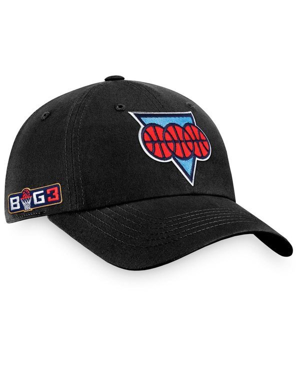 ファナティクス メンズ アクセサリー 帽子 Fanatics Mens Black Triplets Core Adjustable Hat Black ブラック
