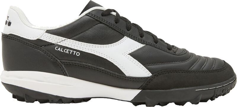 ディアドラ メンズ シューズ スニーカー Diadora Calcetto LTurf Soccer Cleats BlackWhite ホワイト