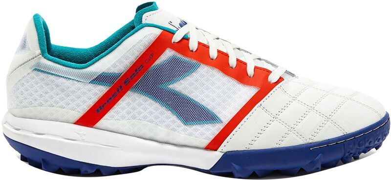 ディアドラ メンズ シューズ スニーカー Diadora Brasil Sala Cup Turf Soccer Cleats WhiteNavy ホワイト
