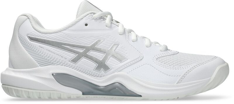 アシックス レディース シューズ スニーカー ASICS Womens GELDEDICATE 9 Tennishoes WhitePure Silver ホワイト