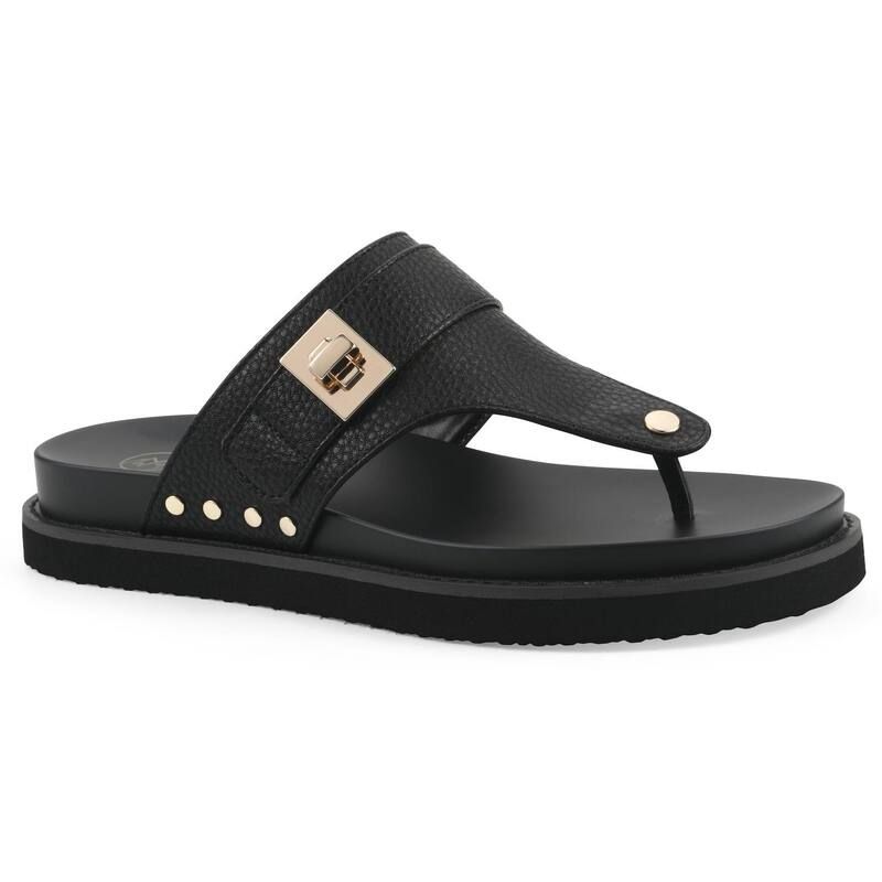 ホワイトマウンテン レディース シューズ サンダル White Mountain Malabar Womens Thong Sandals Black Smooth ブラック
