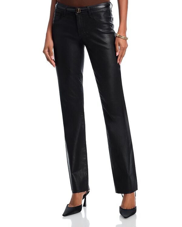 ラジャンス レディース シューズ スニーカー ストレート ローライズ コート ジーンズ LAGENCE Sneeki Low Rise Sneaker Straight Leg Jeans in No