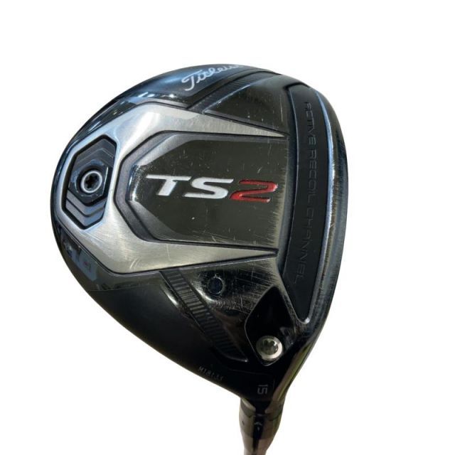 【中古】 タイトリスト TS2 15° フェアウェイウッド FW Titleist Speeder 519 EVOLUTION (フレックスS) メンズ 男性用 右利き 右用 Cランク ゴルフクラブ