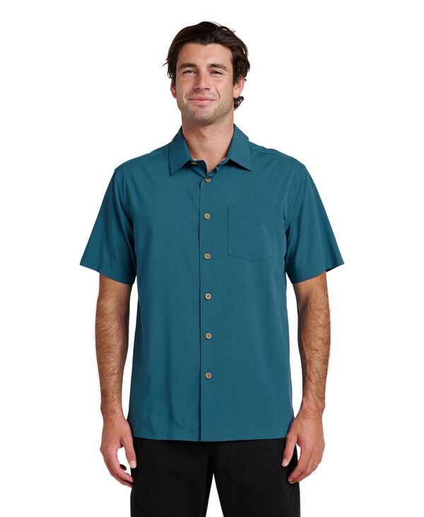 クイックシルバー ウォーター マン メンズ トップス シャツ Quiksilver Waterman Quiksilver Mens ComfortFit Shirteal ティール