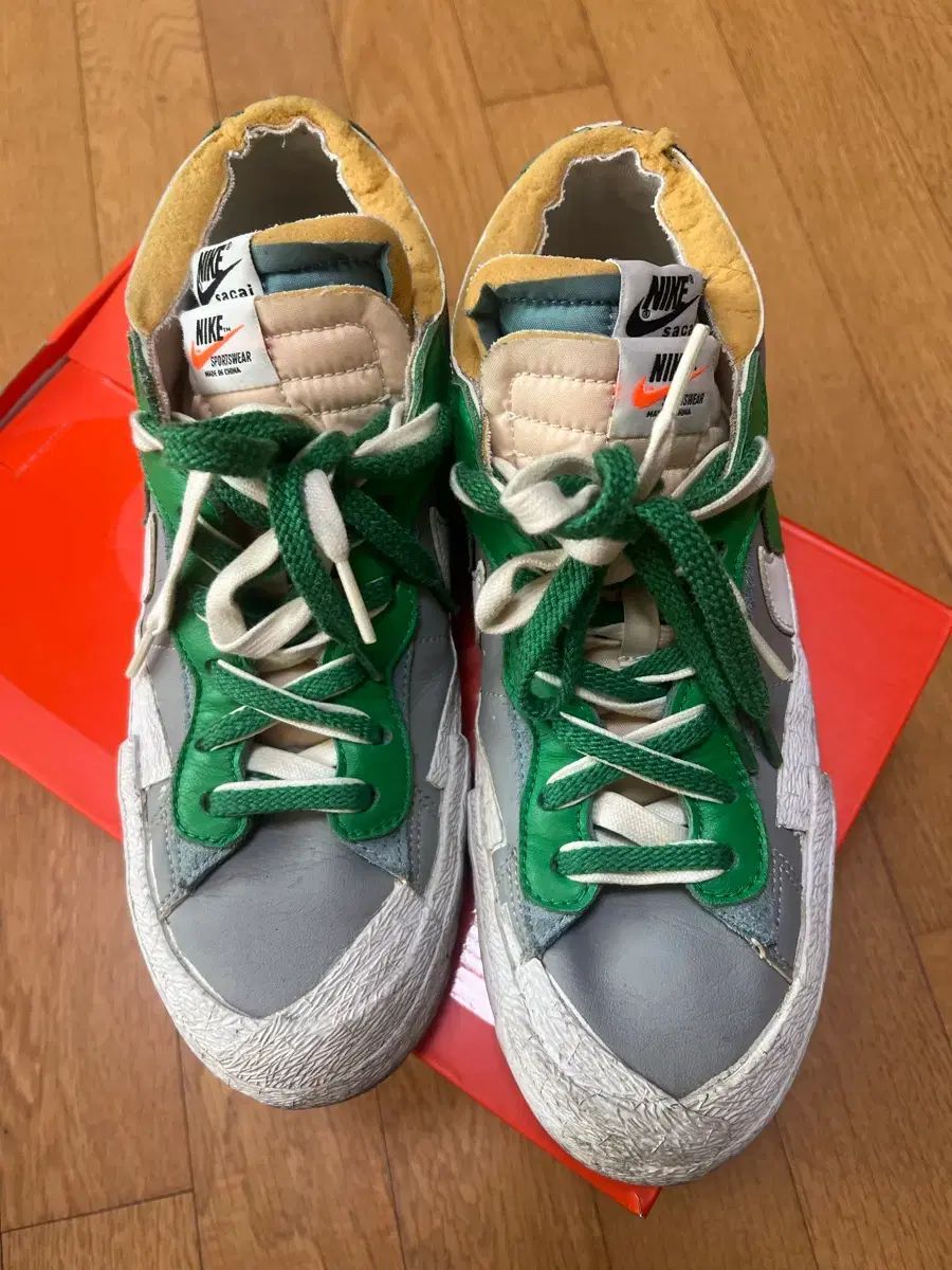 ナイキ SACAI サカイ ブレーザー LOW CLASSIC ロウ クラシック グリーン (275)