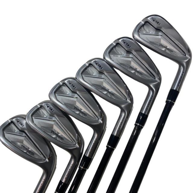 【中古】 本間ゴルフ TOUR WORLD TW757P 6S アイアンセット IR VIZARD for TW757(IR) (フレックスR) メンズ 男性用 右利き 右用 Cランク ゴルフクラブ
