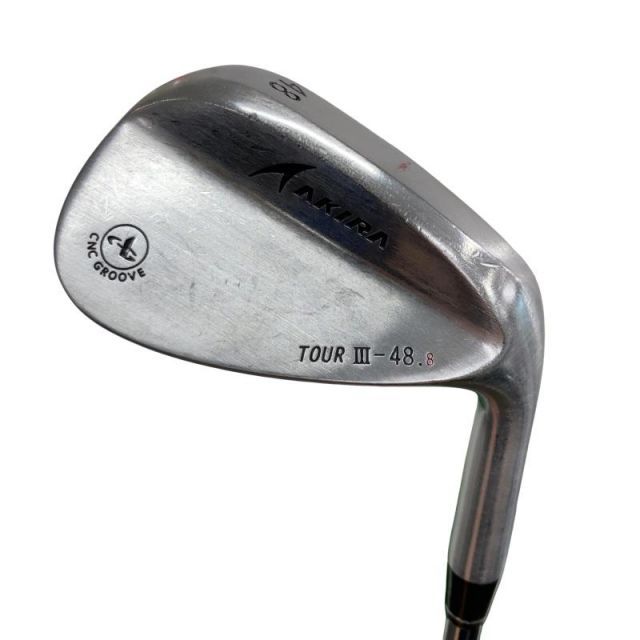 【中古】 アキラプロダクツ AKIRA TOUR III 48°/08° ウェッジ WG Dynamic Gold (フレックスS) メンズ 男性用 右利き 右用 Cランク ゴルフクラブ