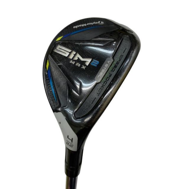 【中古】 テーラーメイド SIM2 MAX U4 ユーティリティ UT KBS MAX MT85 JP (フレックスS) メンズ 男性用 右利き 右用 Dランク ゴルフクラブ