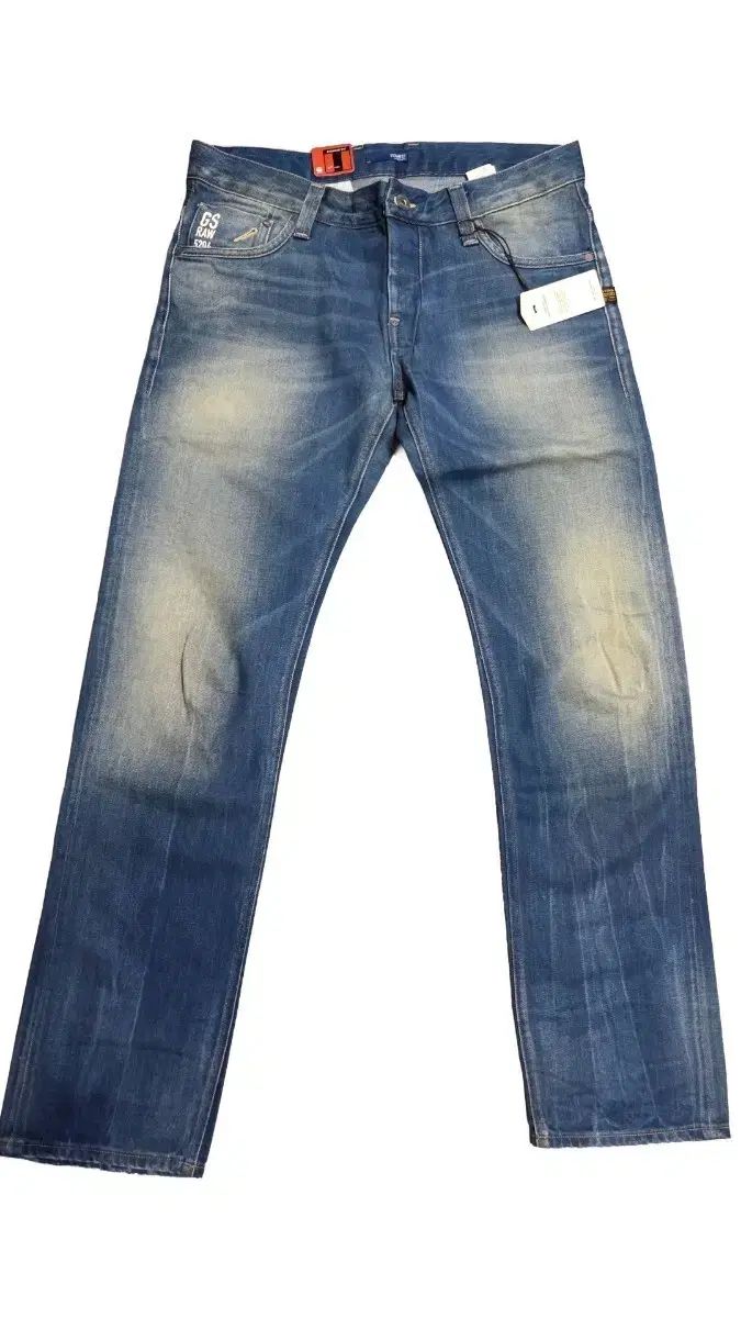 G-STAR RAW 3301 ストレート フィット ブルー ウォッシュ (w33/L32)