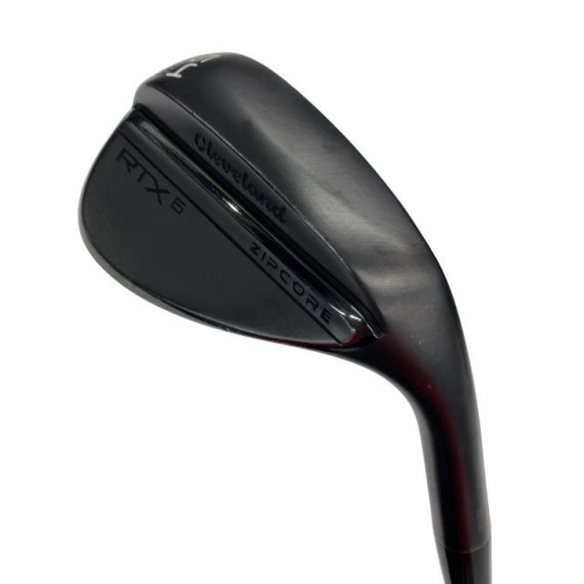 【中古】 クリーブランド Cleveland RTX-6 ZIPCORE ブラックサテン 54°/08° LOW+ ウェッジ WG 純正特注シャフト (フレックスS) メンズ 男性用 右利き 右用 Cランク ゴルフクラブ