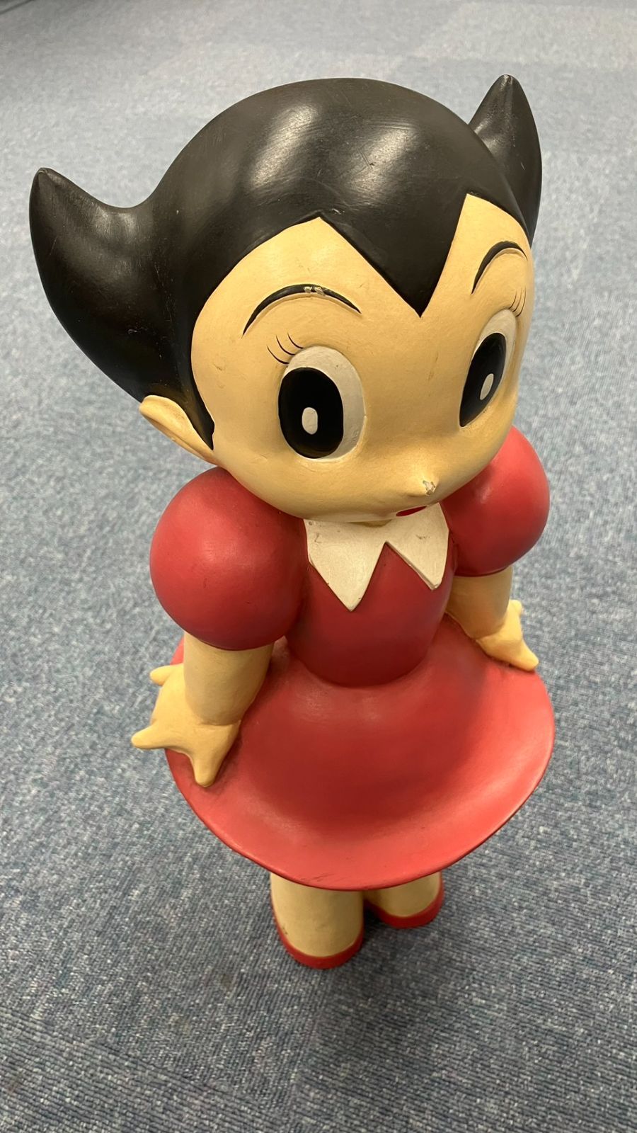 F015-SA7-58 TEZUKA PRODUCTION 手塚プロダクションズ 鉄腕アトム ウランちゃん 手塚治虫 昭和レトロ 約46cm ATS コレクション インテリア ATS