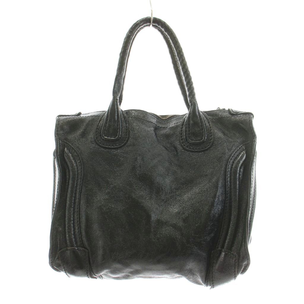 ジャマンピュエッシュ　レザーバッグ ジャマンピュエッシュ JAMIN PUECH トートバッグ レザー 黒 ブラック