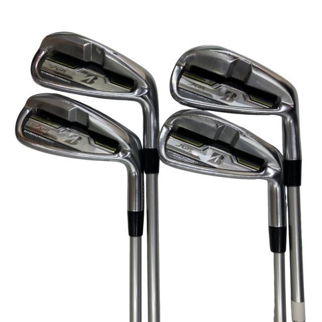 【中古】 ブリヂストン BRIDGESTONE JGR HYBRID FORGED 4S アイアンセット IR Air Speeder J J16-12I (フレックスその他) メンズ 男性用 右利き 右用 Cランク ゴルフクラブ