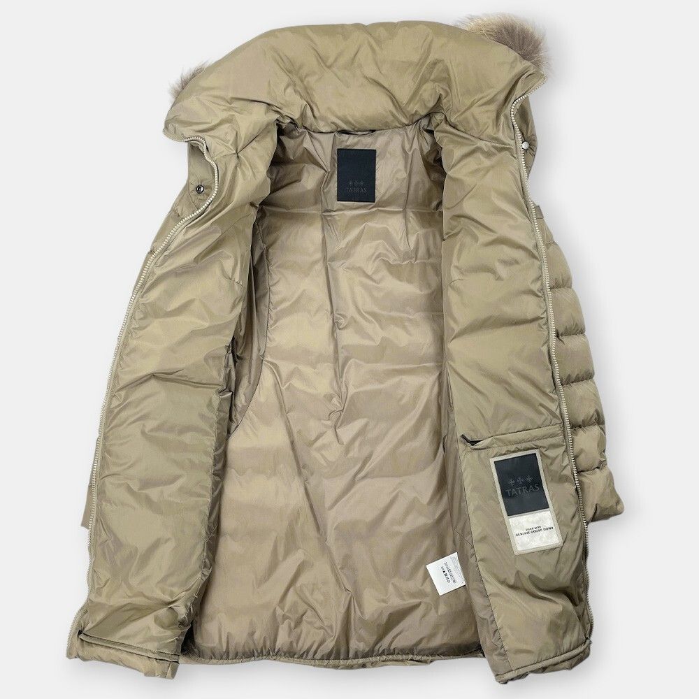 TATRAS SARMA 20AW タトラス サルマ ファー付き ナイロン ダウンコート