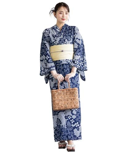 [SOUBIEN] ソウビエン 浴衣 2点 セット floro レディース (浴衣/半幅帯)★ 0e347022