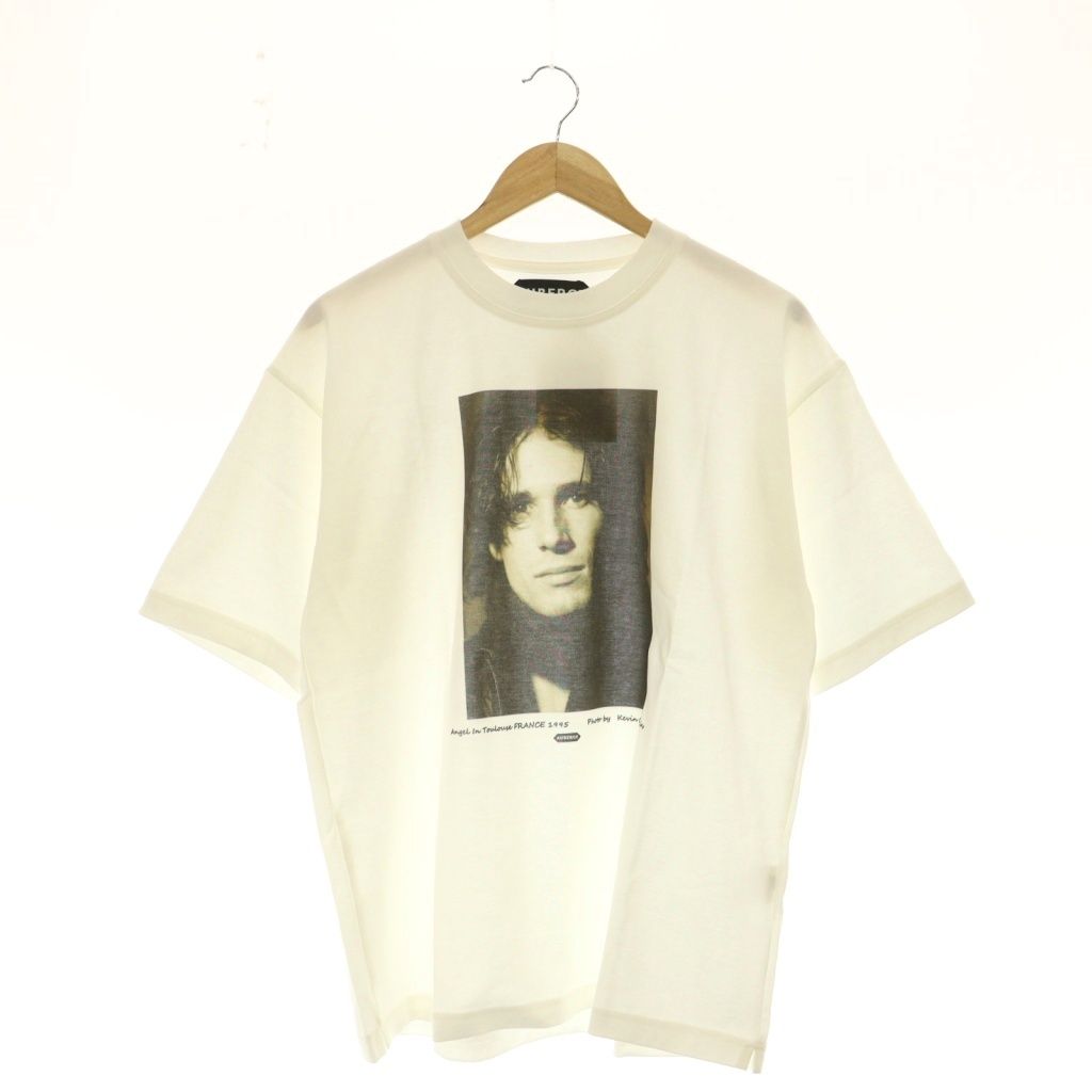 オーベルジュ AUBERGE 24SSBUCKLEYTシャツ カットソー フォトプリント 40 オフホワイト /CX ■OS ■AD