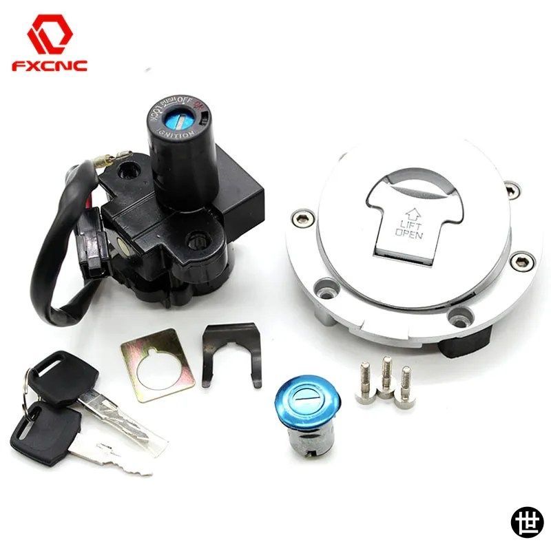 ホンダ CBR600 CBR 600 F2 F 2 F3 F 3 1991 - 1998 用オートバイイグニッションスイッチロック燃料ガスキャップロックシートロックキー