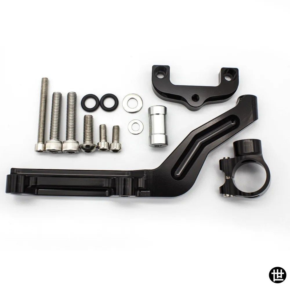 カワサキ Z650 Z 650 2017 - 24 用ステアリングダンパースタビライザーブラケットキット