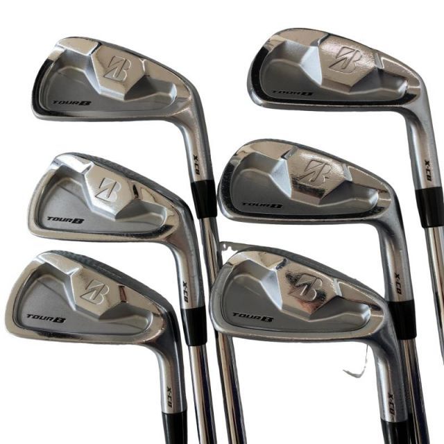 【中古】 ブリヂストン TOUR B X-CB 6S アイアンセット IR 純正特注シャフト (フレックスS) メンズ 男性用 右利き 右用 Cランク ゴルフクラブ