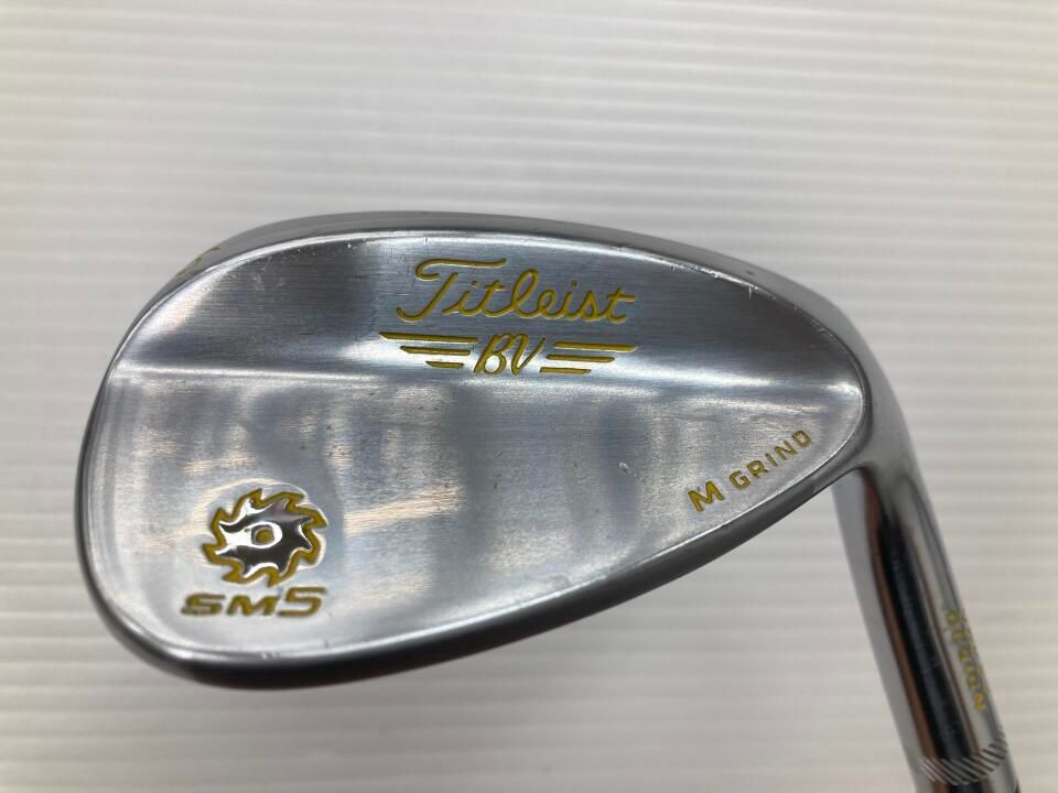 タイトリスト ウェッジ52°F GRIND SM5 58°SM4 タイトリスト ウェッジ