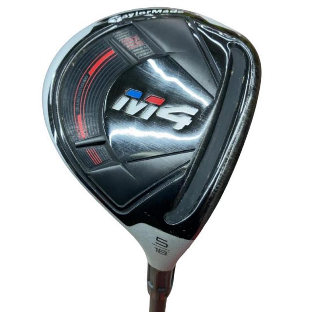 【中古】 テーラーメイド M4 5W フェアウェイウッド FW Tour AD IZ-6 (フレックスS) メンズ 男性用 右利き 右用 Cランク ゴルフクラブ