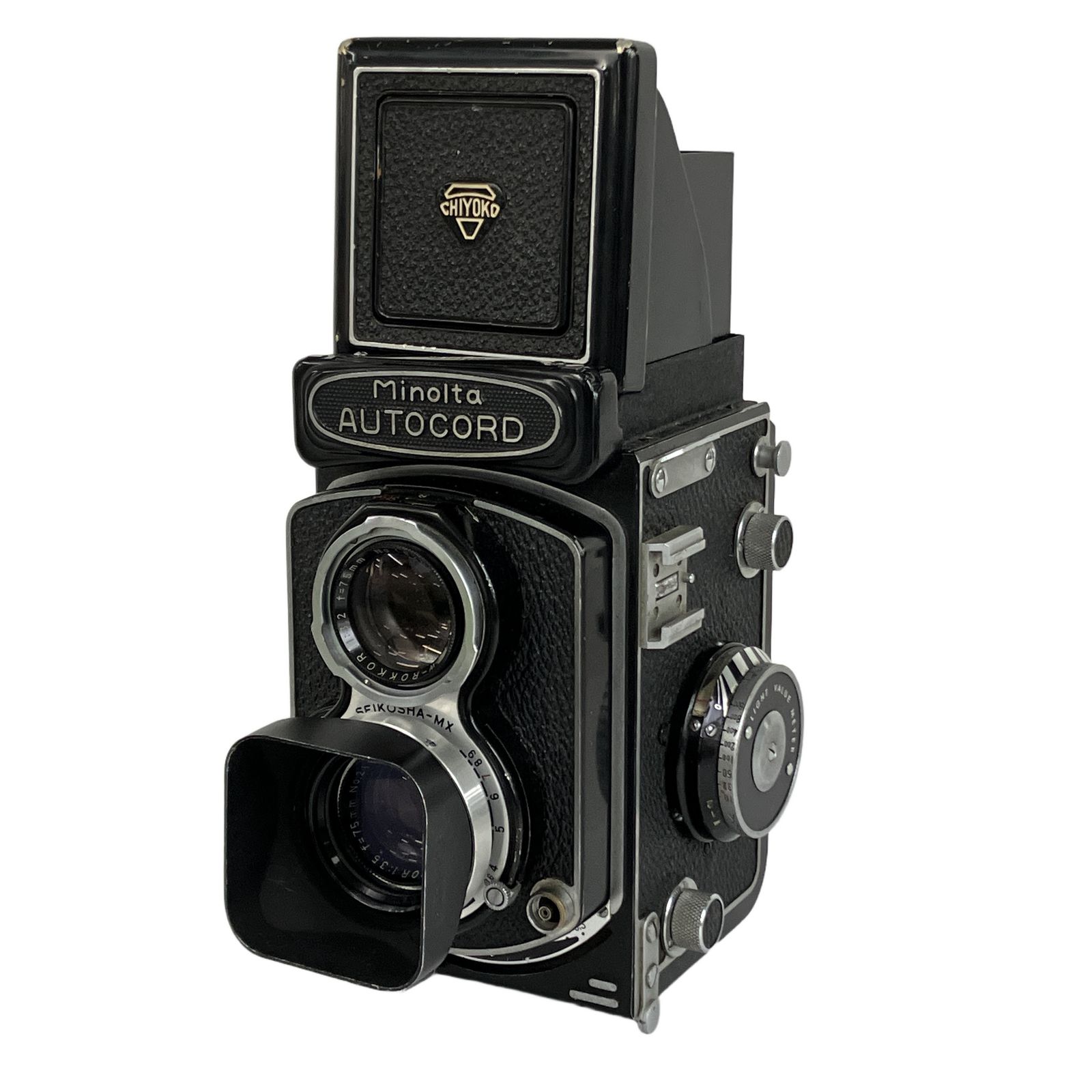 Minolta Autocord F=75mm 1:3.5 二眼レフ カメラ ROKKORレンズ ミノルタ ジャンク Y11341451