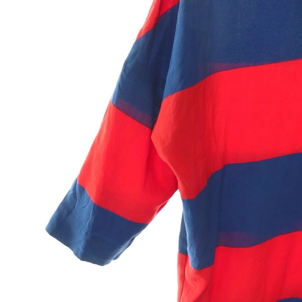 ステラマッカートニー STELLA McCARTNEY シルク スキッパーシャツ