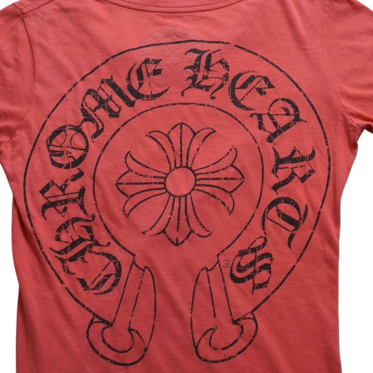 CHROME HEARTS クロムハーツ レディース半袖Tシャツ ホースシュー 