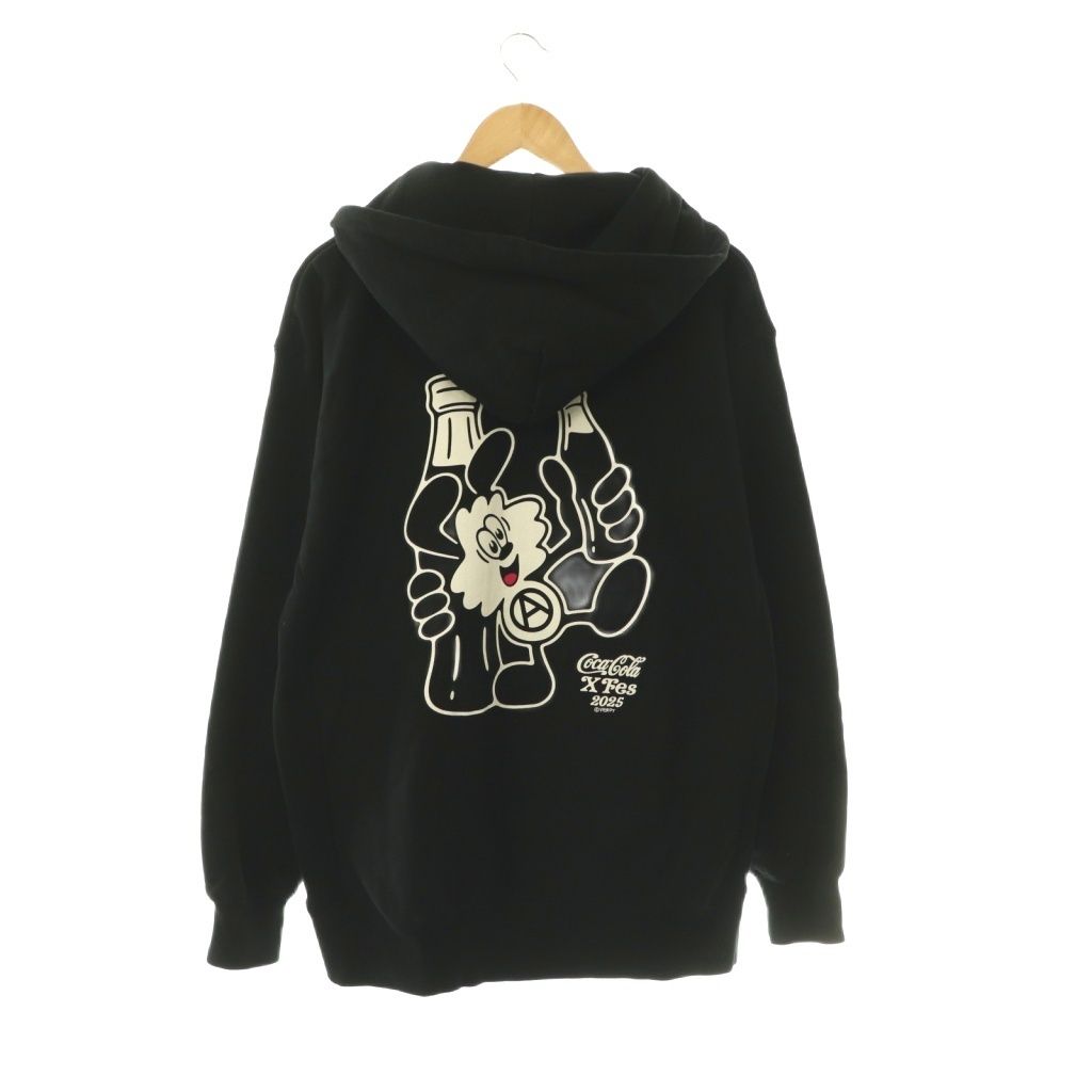 ヴェルディ VERDY Fes 2025 VICK ZIP HOODIE フーディー×Coca Cola ■SH パーカー XL 黒 ブラック /SY ■OS