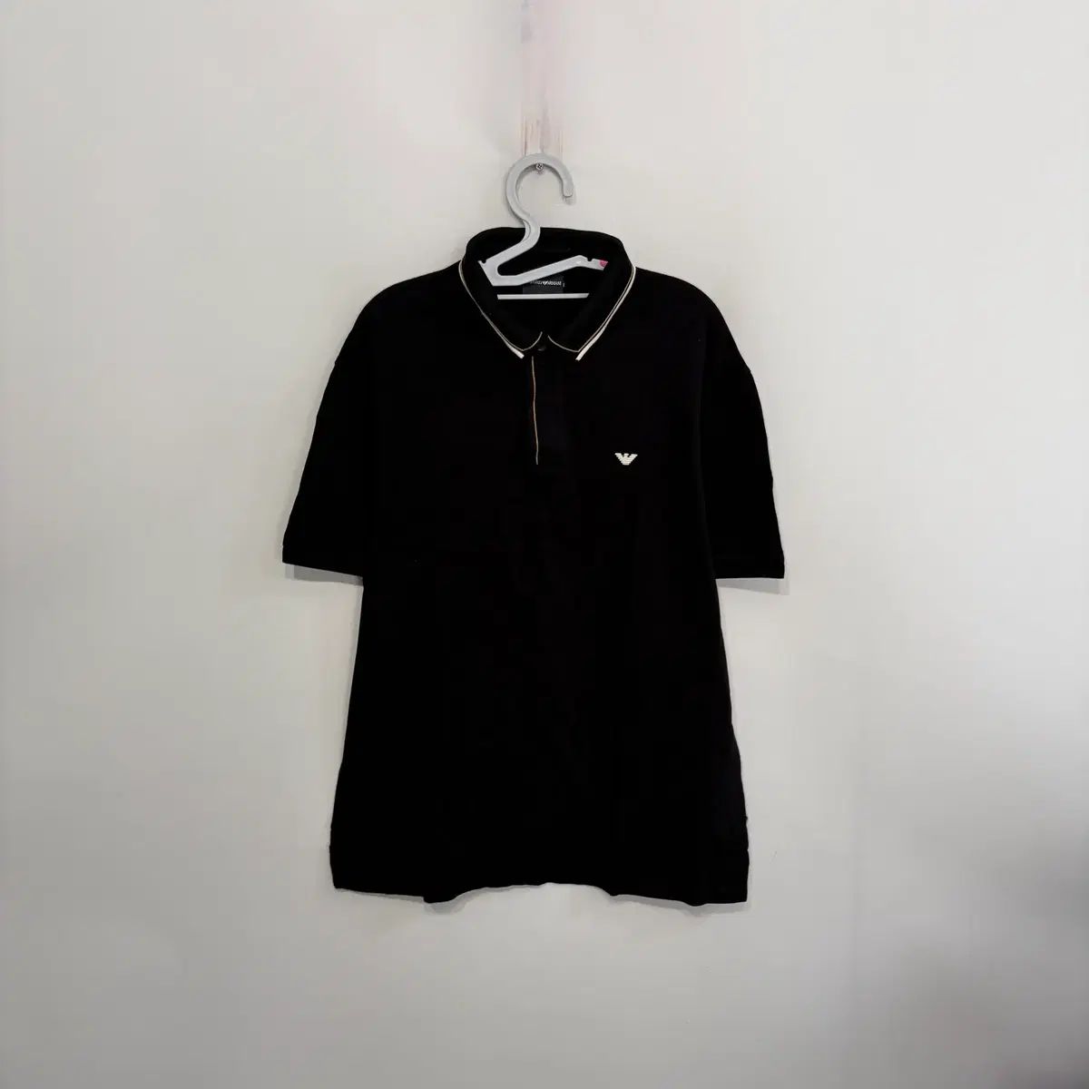 エンポリオアルマーニ ブラック 半袖 Tシャツ カラーTシャツ XL