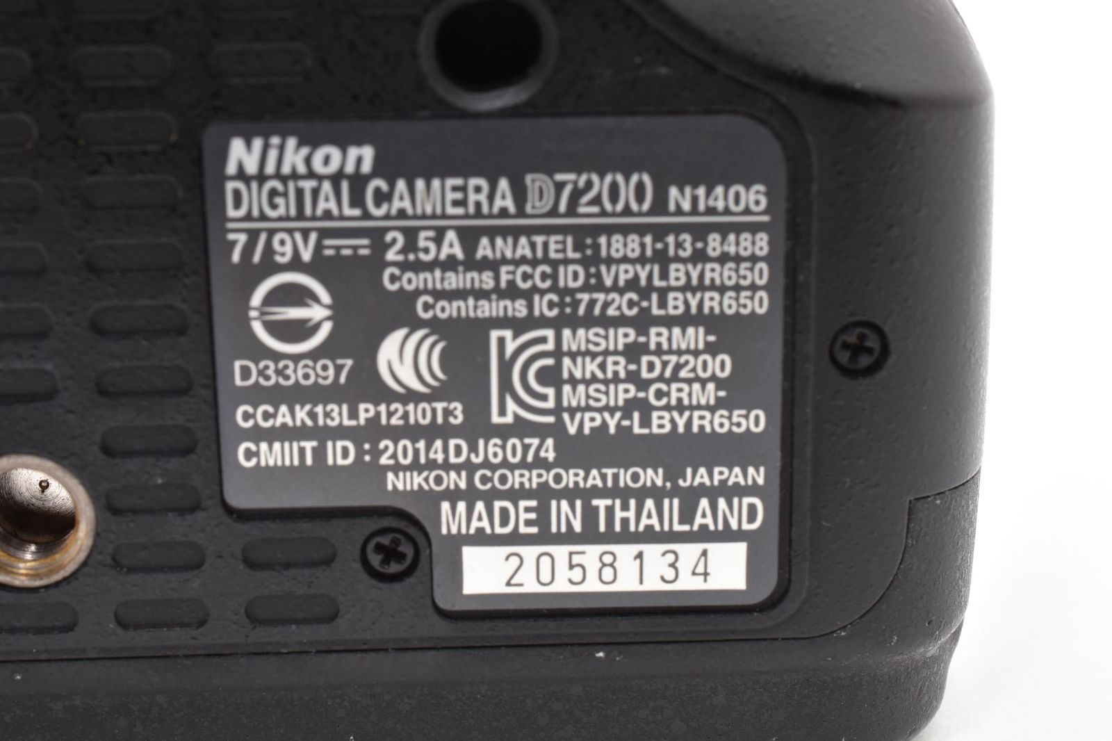 ☆良品☆ 【ショット数 8059回】ニコン NIKON D7200 ボディ デジタル