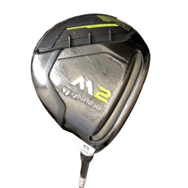 【中古】 テーラーメイド M2(2017) 5W USA フェアウェイウッド FW REAX 65(M2 2017FW) (フレックスS) メンズ 男性用 右利き 右用 Cランク ゴルフクラブ